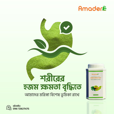 Moringa Powder Price in Bangladesh ( মরিঙ্গা পাউডার বা সজিনা পাতার গুঁড়া )