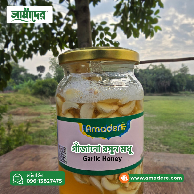 যৌন ক্ষমতা বৃদ্ধিতে আমাদের গাঁজানো রসুন মধুর উপকারিতা কি? What are the benefits of Amader fermented garlic honey for increasing sexual power?