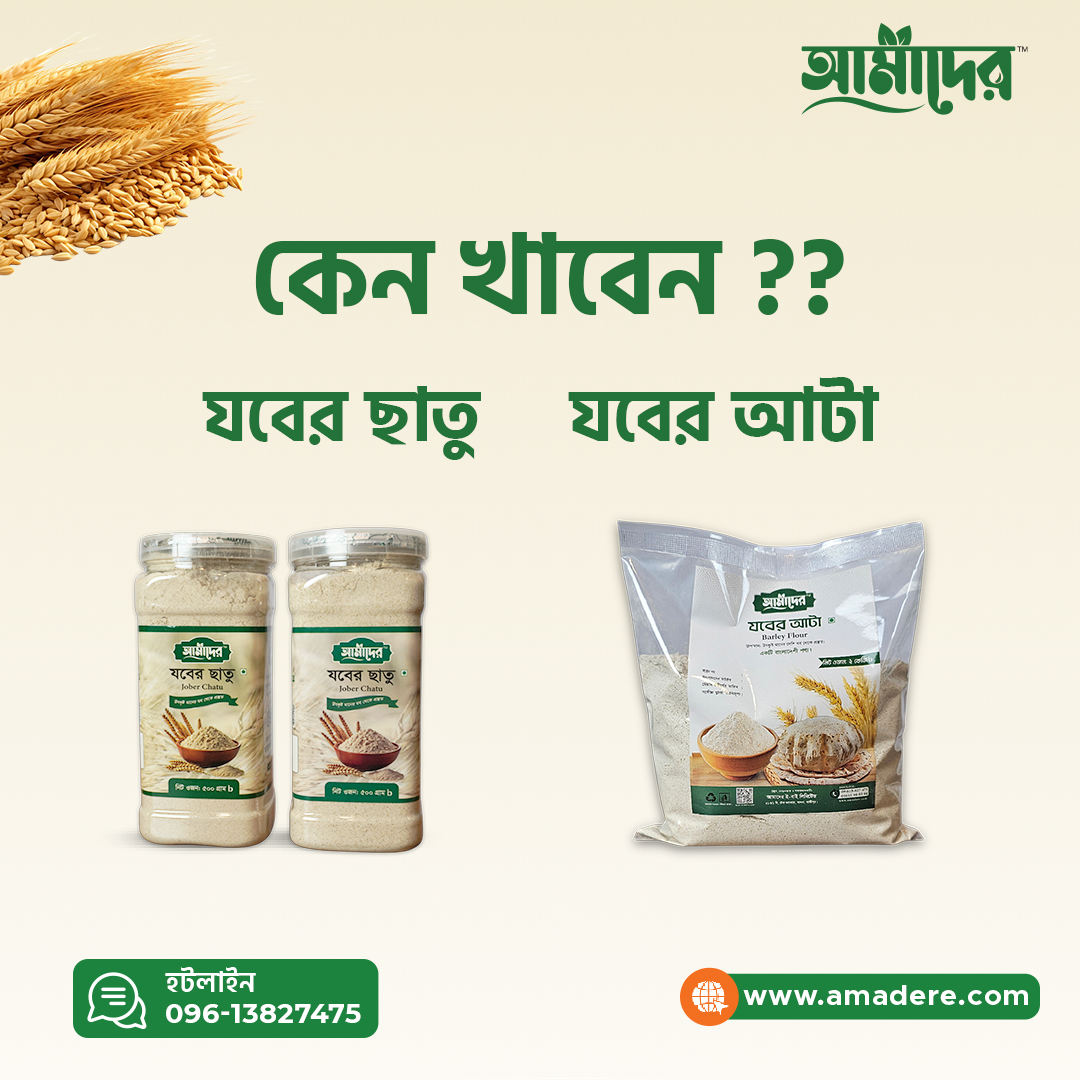 কেন আপনার প্রতিদিনের খাদ্য তালিকায় যবের ছাতু অথবা যবের আটা রাখা উচিত? Why you should include barley flakes or barley flour in your daily diet?
